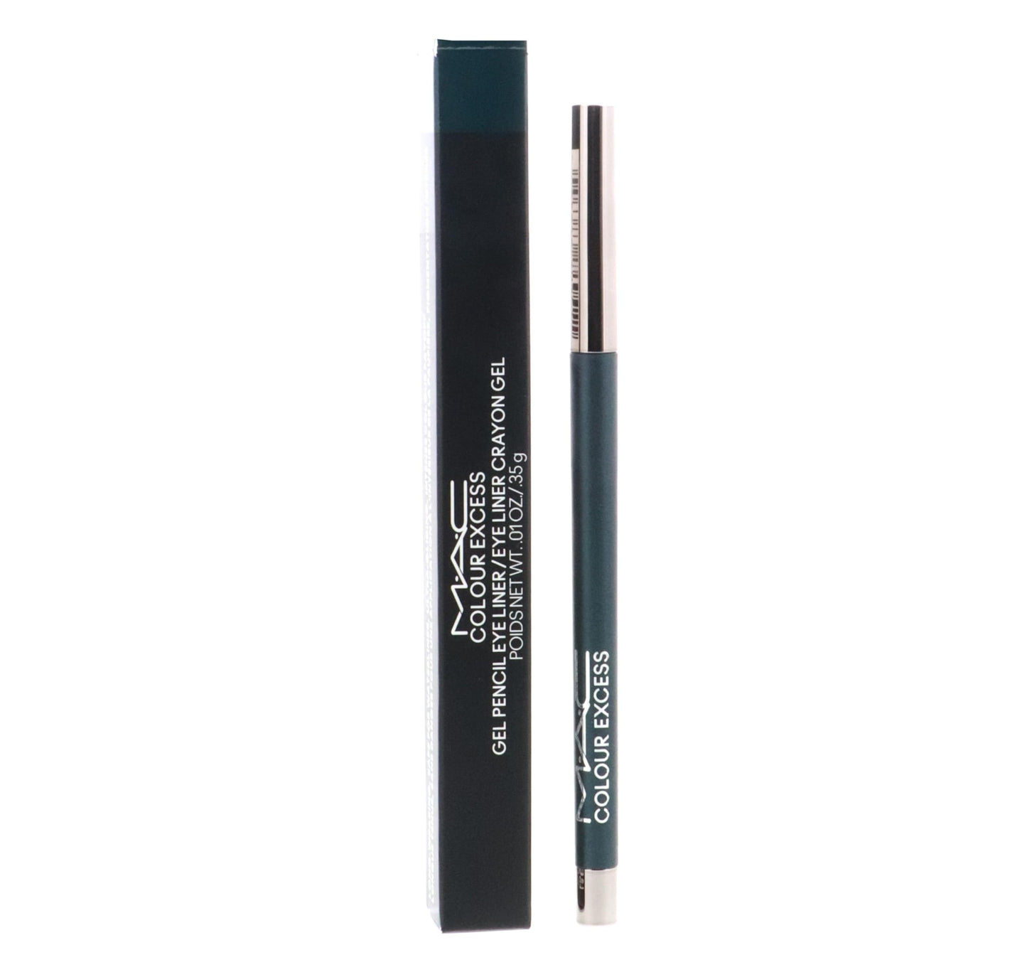 MAC Colour Excess Gel Pencil Eye Liner - Hell-Bent (Black With Multi-Colored Pearls) - .01 oz / .35 g Beauty & Personal Care MAC