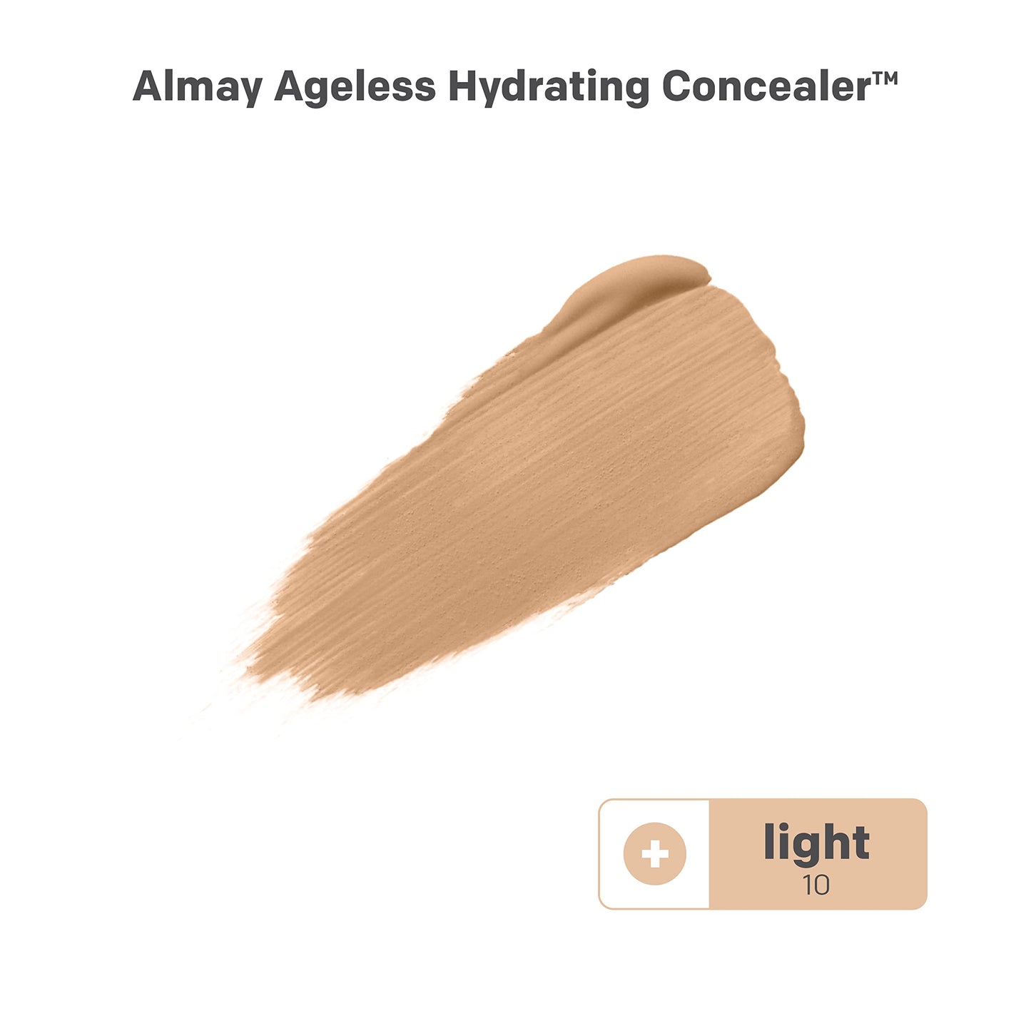 Almay Anti-Aging Concealer, Face Makeup with Hyaluronic Acid, Niacinamide, Vitamin C & E, Hypoallergenic-Fragrance Free, 010 Light, 0.37 Fl Oz (Pack Beauty & Personal Care Almay