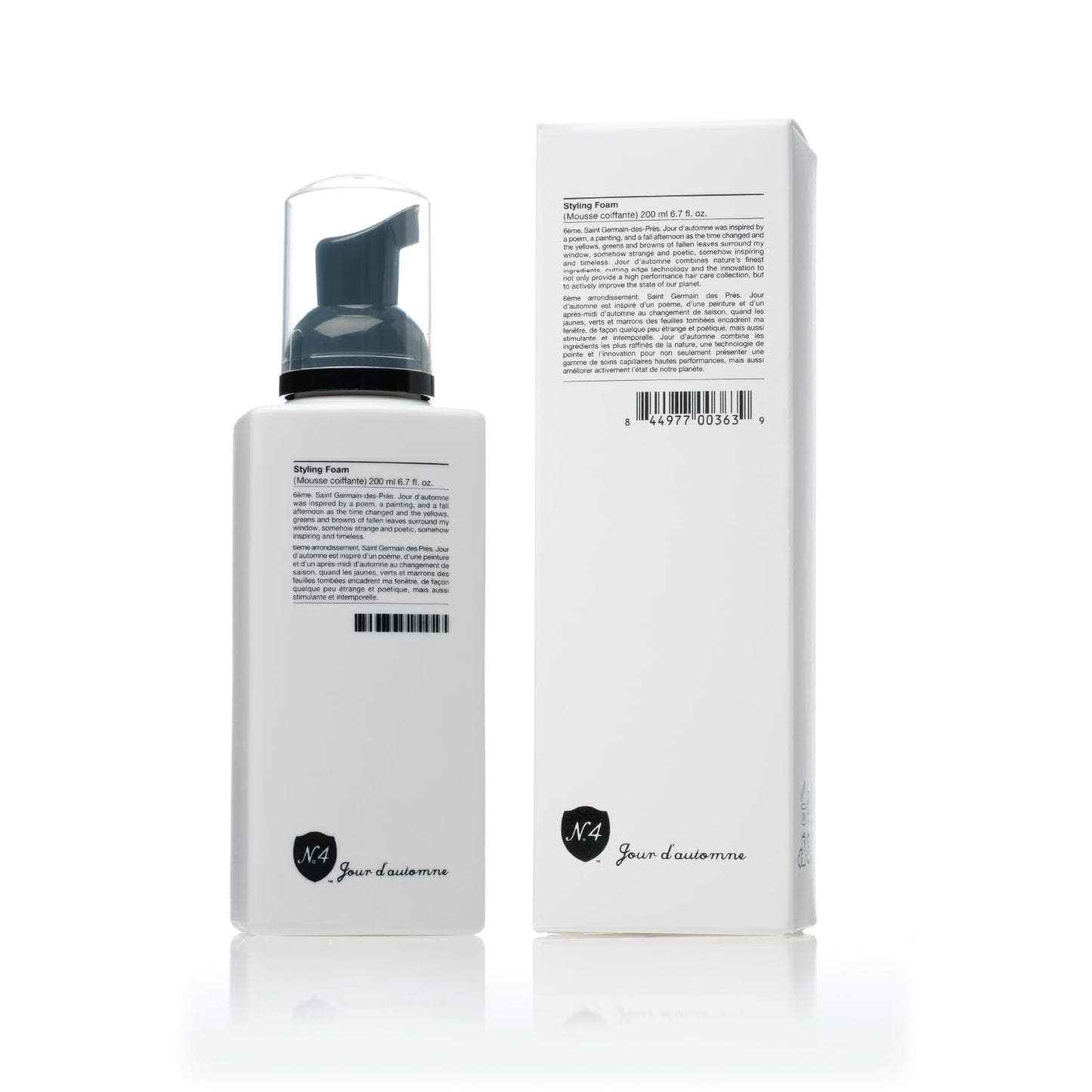Number 4 Styling Foam. Medium Support Hair Mousse for Volume & Control, Essential for Wavy & Curly Hair, 6.7 oz Beauty & Personal Care Number 4