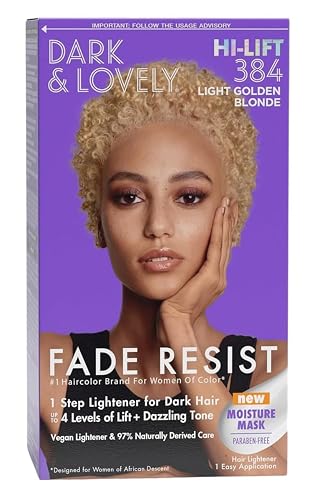 Dark & Lovely Color #384 Light Golden Blonde (Pack of 3) Beauty & Personal Care Dark and Lovely