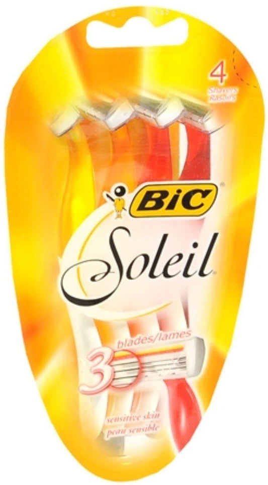 BIC Soleil For Women Sensitive Skin 4ct, 4 CT Beauty and Personal Care BIC