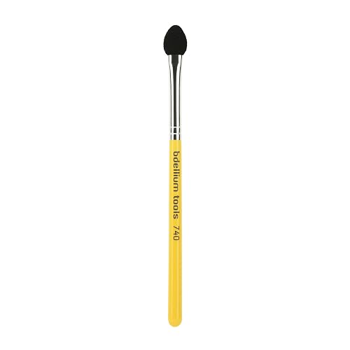 Bdellium Tools Professional Makeup Brush - Travel 740 Sponge Applicator - Short Wooden Handle for Convenient Travel, For Eyeshadow Application Beauty & Personal Care BDELLIUM TOOLS