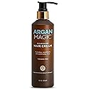 Argan Magic Nourishing Hair Cream - Hydrates, Conditions, and Eliminates Frizz for All Hair Types | Seals in Shine | Made in USA, Paraben Free Beauty & Personal Care Argan Magic