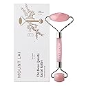 Mount Lai De-Puffing Rose Quartz Facial Roller - The Stone of Love, Certified Rose Quartz Face Roller for Anti-Aging, Soothing & Radiant Skin, Facial Beauty & Personal Care Mount Lai