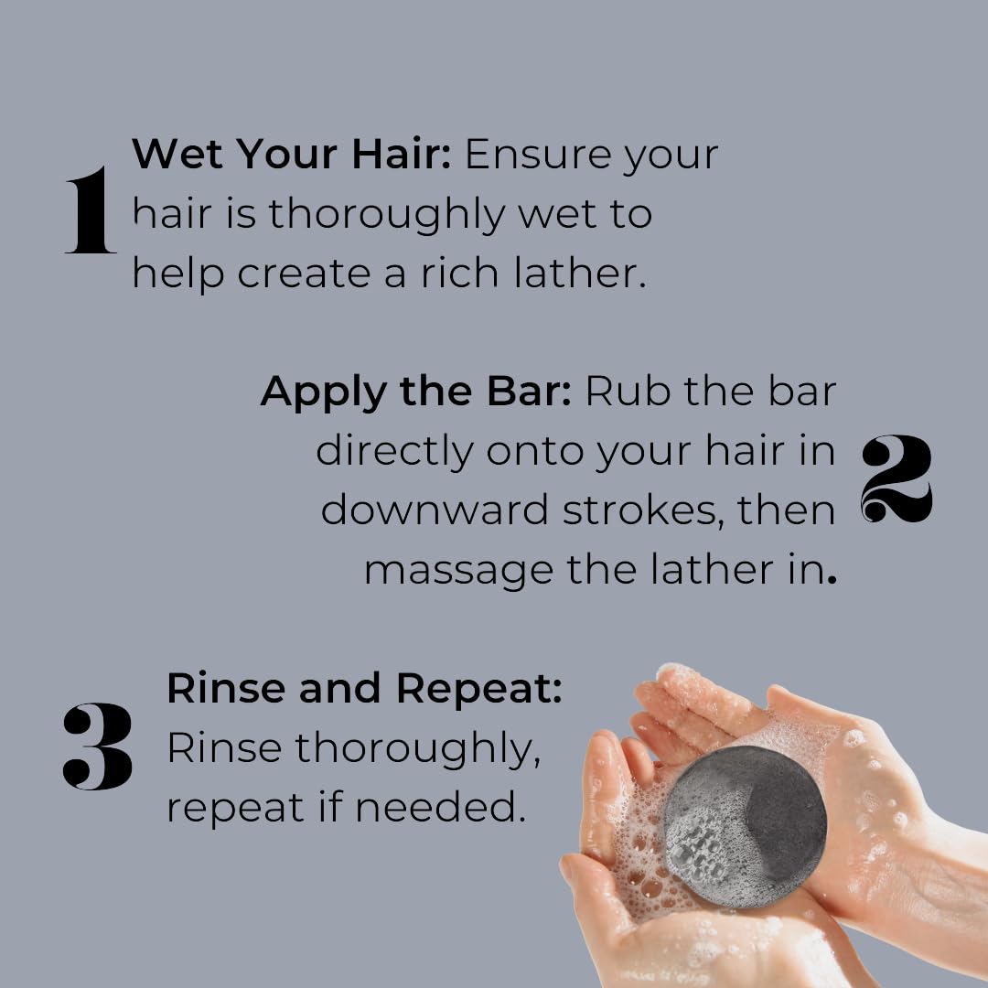 Jack59 All Natural Shampoo and Conditioner Set for Fine Hair, Bar Shampoo and Conditioner with Activated Charcoal to Detoxify, Rejuvenate Scalp Beauty & Personal Care Jack59