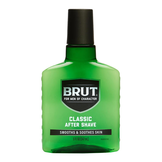Brut Classic After Shave for Men - Absorbs Quickly to Clean and Tone Skin for a Refreshing Feel - Mens Aftershave with Iconic Masculine Scent - 5 oz Beauty & Personal Care Brut