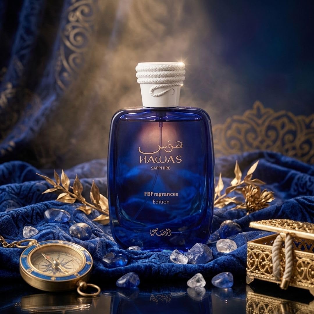 RASASI Hawas Sapphire X FBFragrances Edition Eau de Parfum Spray