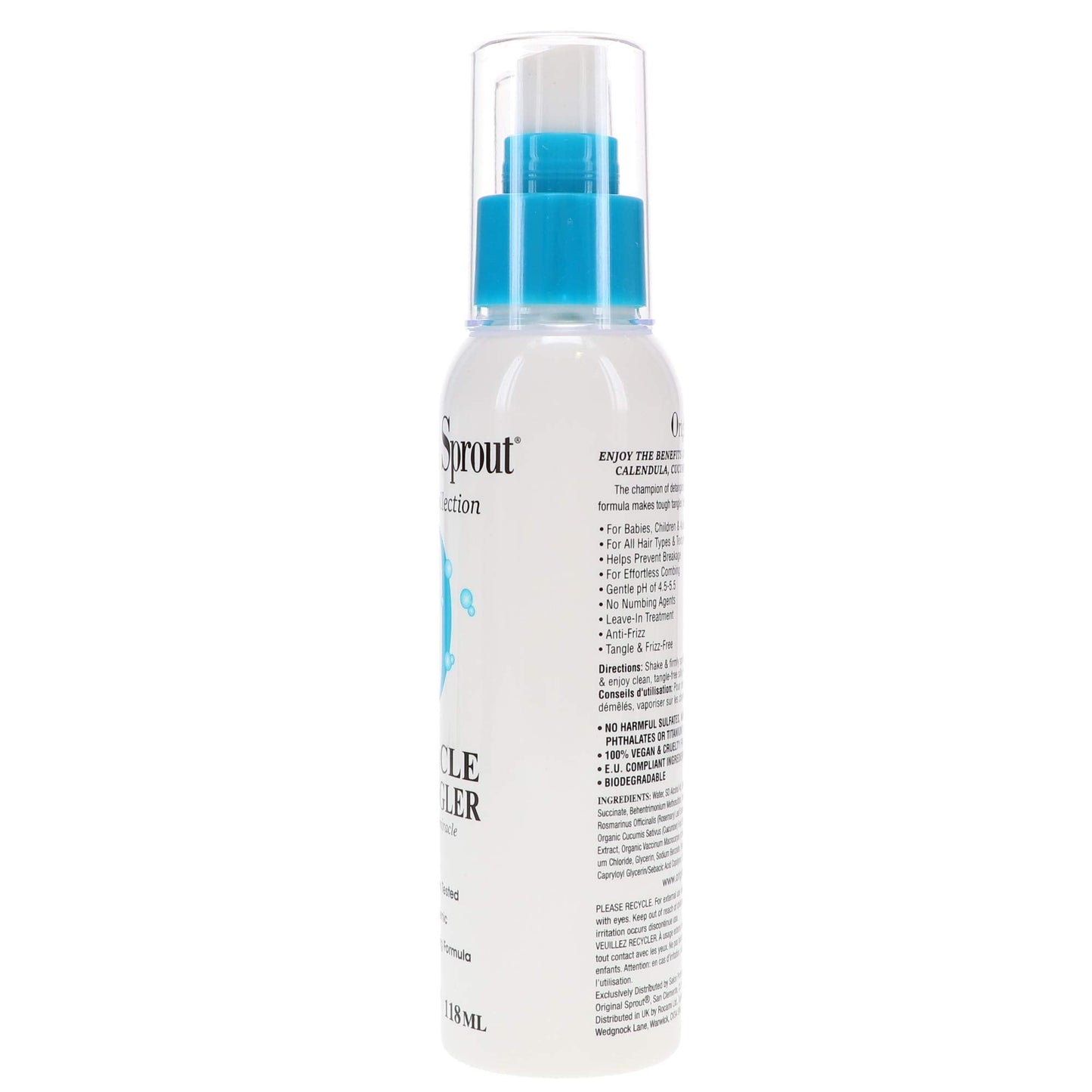 Original Sprout Miracle Detangler. All Hair Moisturizer and Leave-In Conditioner Spray, 4 Ounces. 2 Pack. Beauty & Personal Care Original Sprout