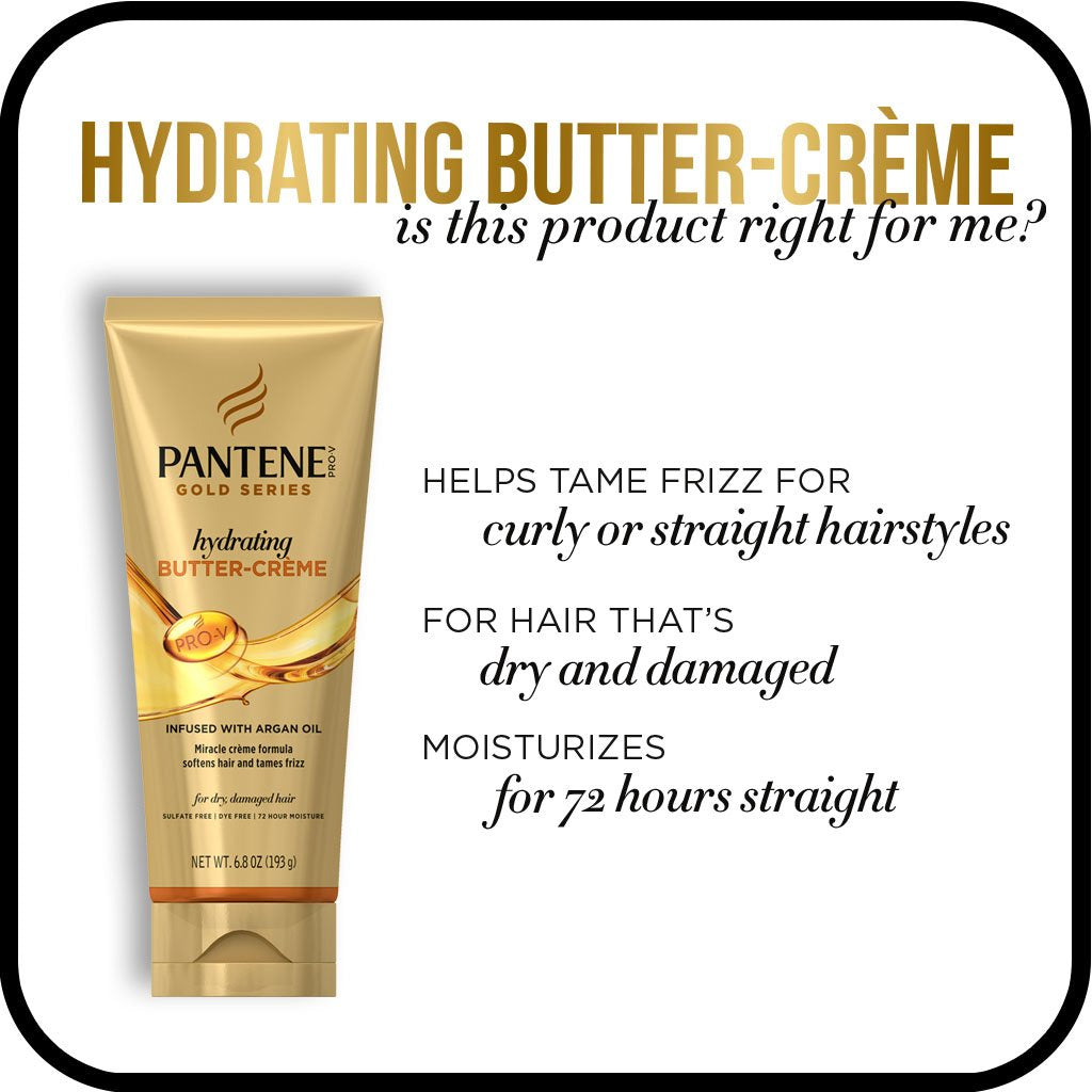 Pantene ProV Gold Series Hydrating Butter Cream, 6.8 Ounce Beauty & Personal Care Pantene