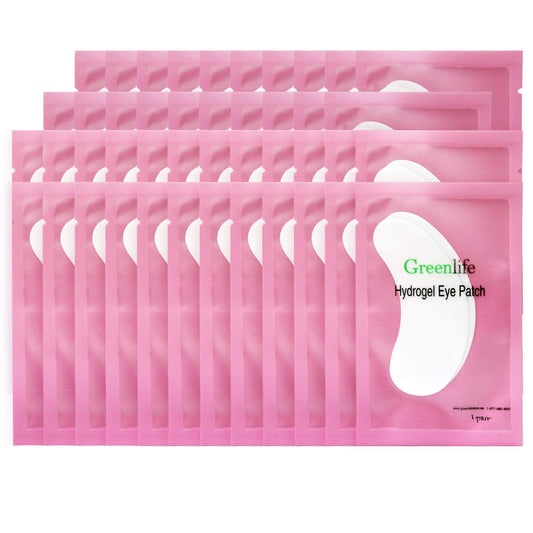 GreenLife 300 Pairs Eye Pads, 100% Naturel Eyelash Extension Under Eye Gel Pads patches kit Collagen with Aloe Vera Hydrogel Eye Patches set Beauty & Personal Care GreenLife