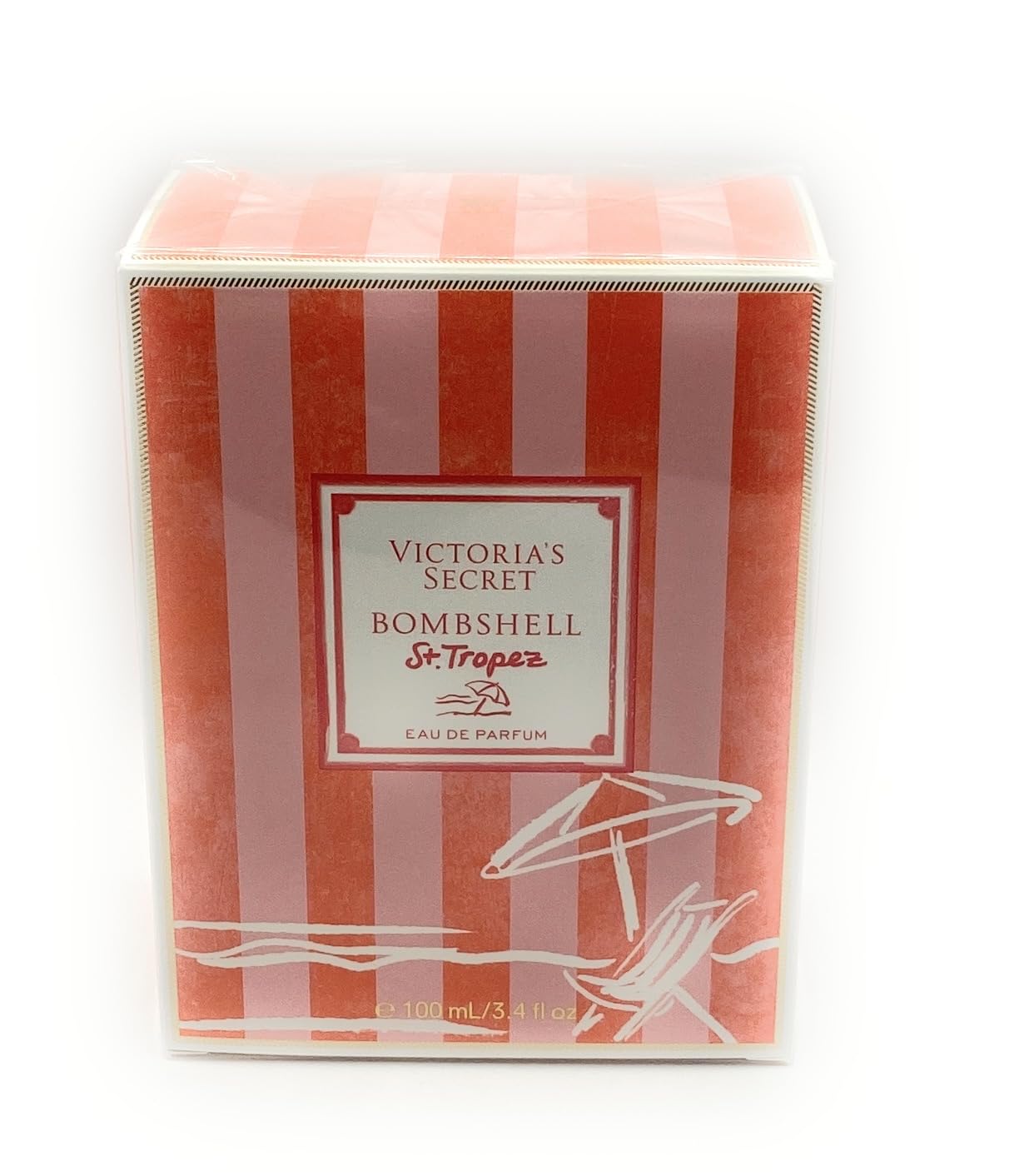 Victoria's Secret Bombshell St. Tropez Eau De Parfum Spray For Women 3.4 Fl Oz Perfume Beauty & Personal Care Victoria's Secret