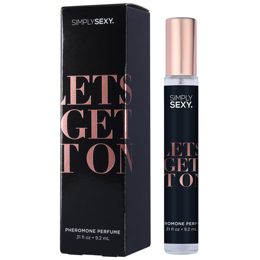 SIMPLY SEXY PHEROMONE PERFUME SPRAY - LET'S GET IT ON