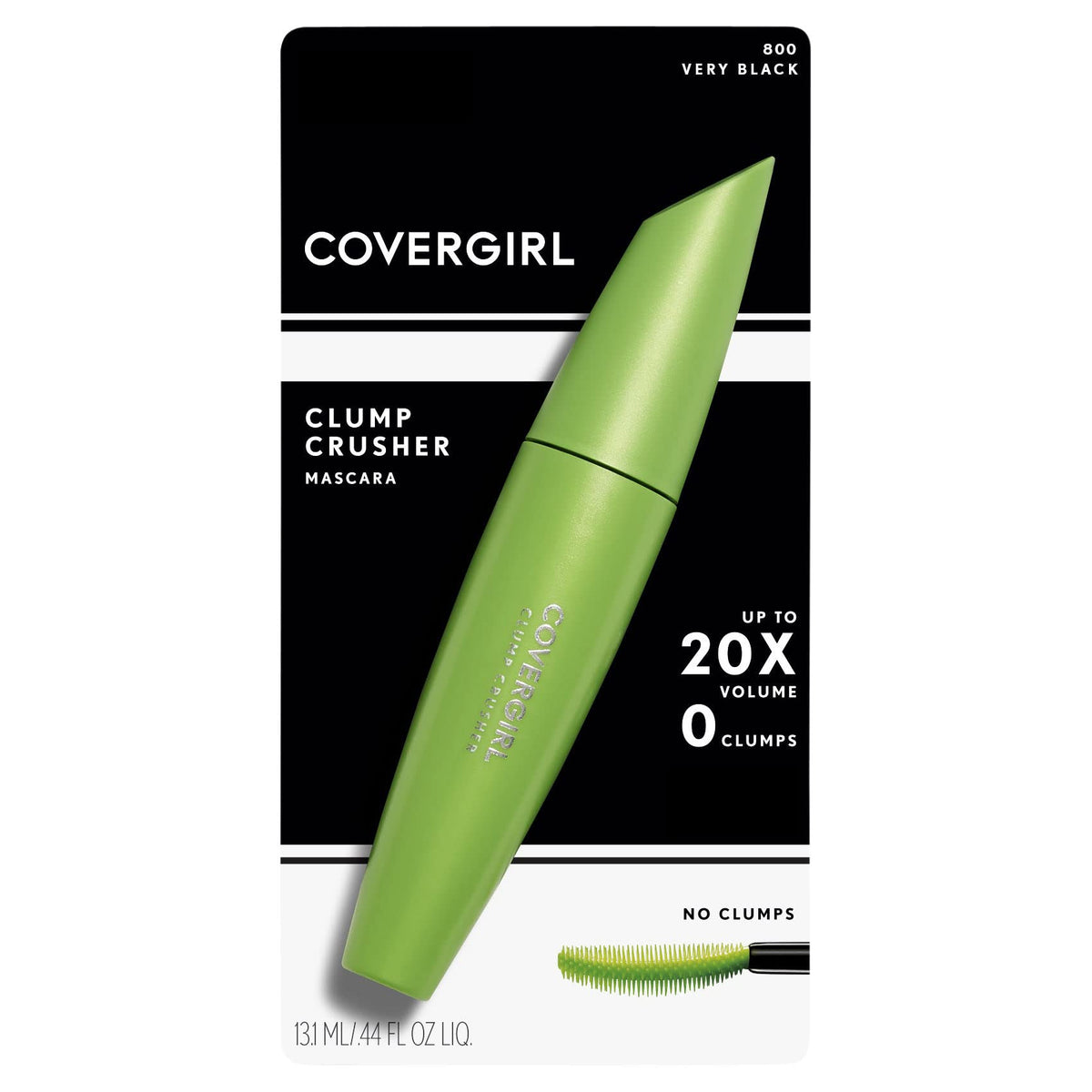 CoverGirl Clump Crusher Mascara By Lashblast, Very Black [800] 0.44 oz (Pack of 3) Beauty & Personal Care COVERGIRL