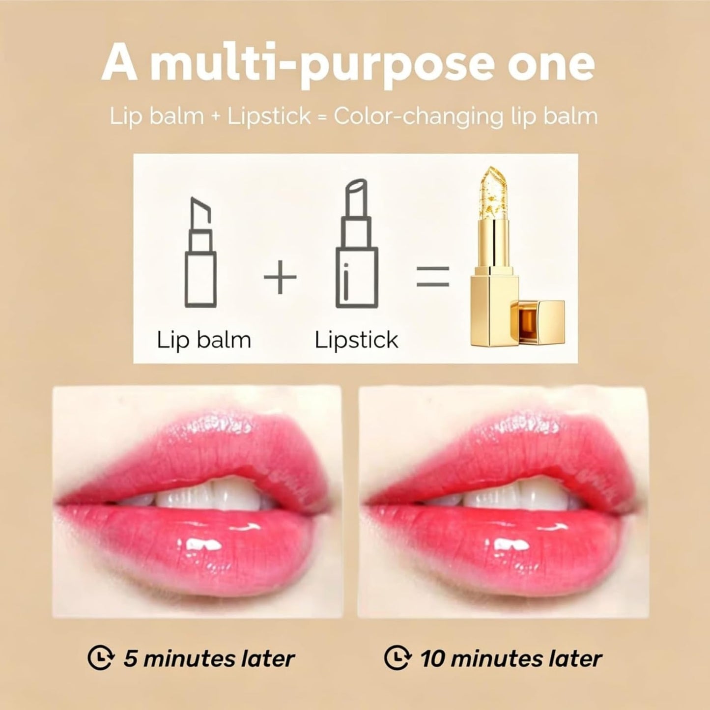 Areliaa Skin-Adaptive Lipstick, Areliaa Signature Lipsticks, Long Lasting Moisturizing Ph Lipsticks, Color Changing Lipstick for Older Women (1PCS) Beauty & Personal Care Areliaa Skin