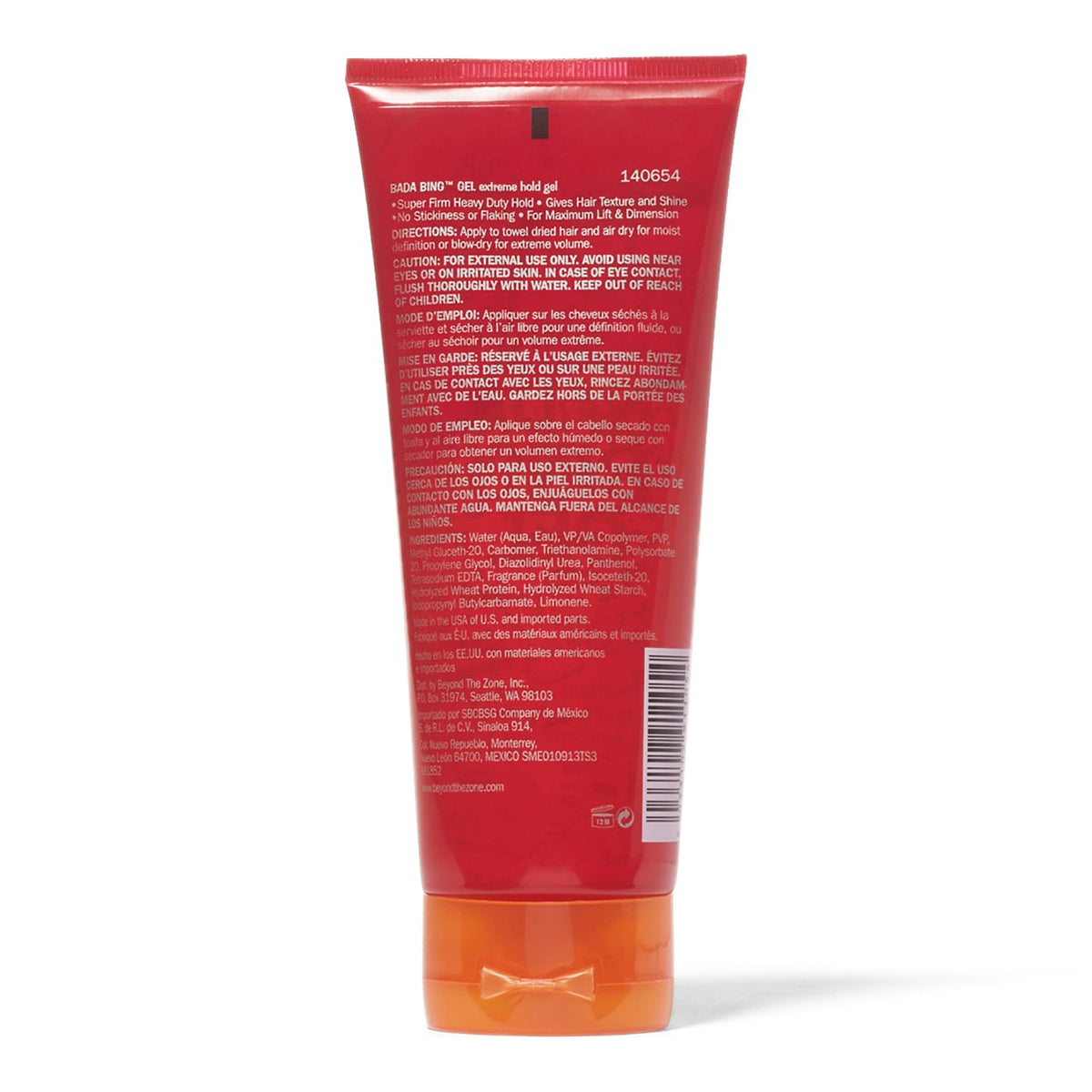 Beyond the Zone Bada Bing Extreme Hold Gel, 7oz Beauty & Personal Care Beyond the Zone