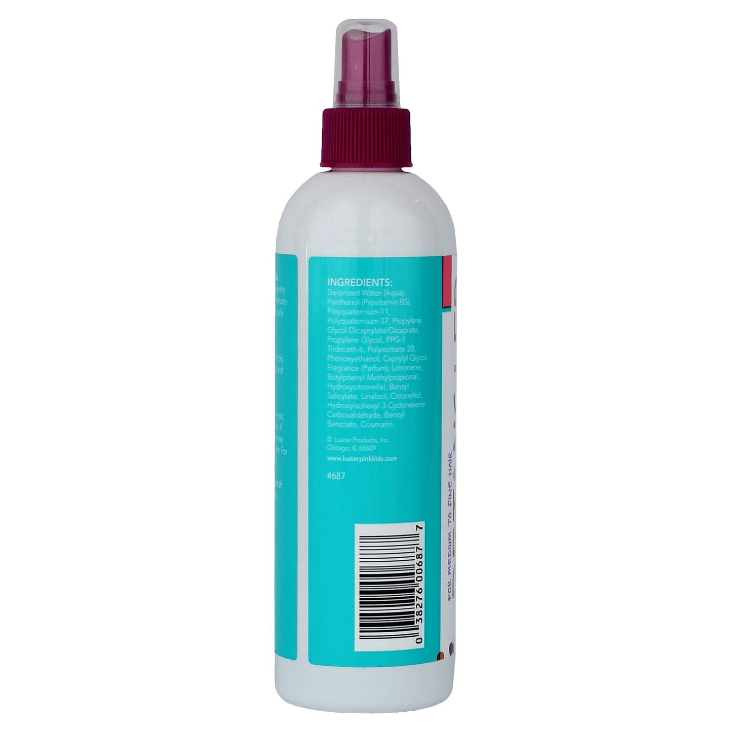 Luster's Pink Kids Detangling Spray, 12 Ounce Made with Provitamin B5. Beauty & Personal Care Luster's