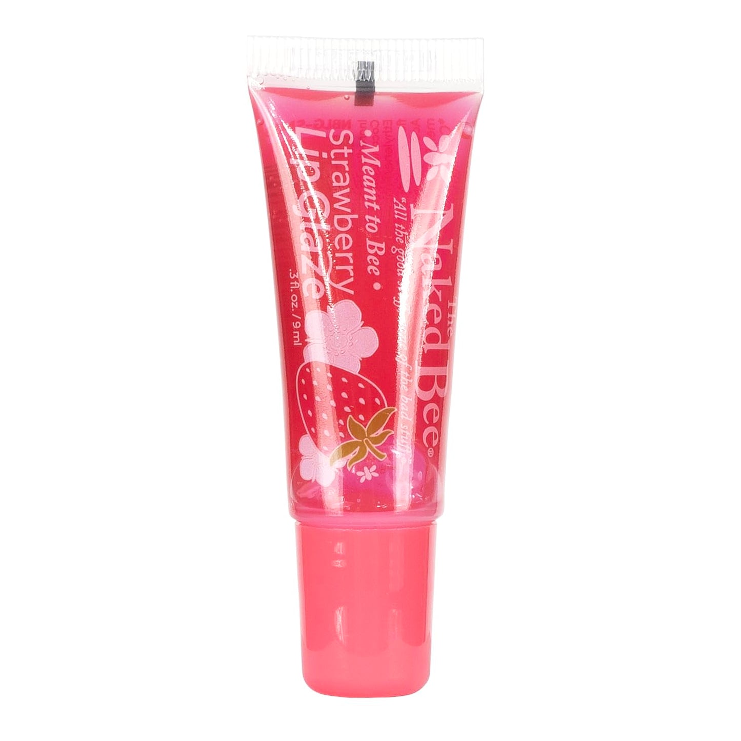 The Naked Bee Meant to Bee Strawberry Lip Glaze 9ml Beauty & Personal Care The Naked Bee