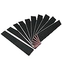 10Pcs Professional Washable Thick Nail Files Emery Board 60/60 Grit Black Nail Art Care Sanding Buffer Buffing Manicure Pedicure Tool Beauty & Personal Care ASTRQLE