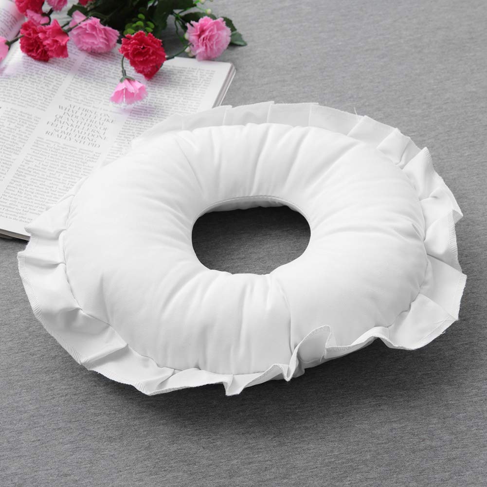 Salmue Rest Pillow, Polyester Face Relax Pillow SPA Salon Massage Hollowed Pillow Nap Rest Cushion, Pillow Microfiber Bath Pillows Material Waterproof Beauty and Personal Care Salmue