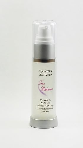 HYALURONIC ACID SERUM 70% plus more. For dry skin, super hydrating, Moisturizer, Anti-aging & Anti-wrinkle serum. Also DMAE and can be used to plump Beauty & Personal Care True Radiance