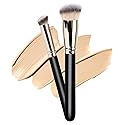 Makeup Brushes DPOLLA Pro Foundation Brush and Flawless Concealer Brush Perfect for Any Look Premium Luxe Hair Contour Brush Perfect for Blending Beauty & Personal Care dpolla