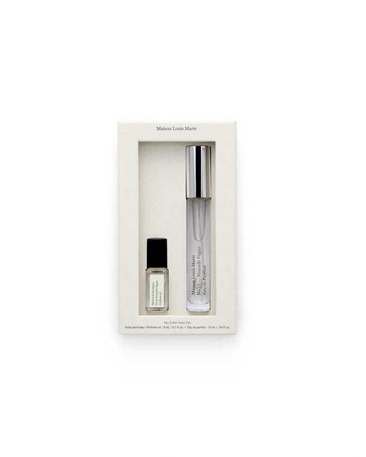 Maison Louis Marie - No.13 Nouvelle Vague 2-Piece Mini Travel Set | Luxury Clean Beauty + Non-Toxic Fragrance (3 mL roll-on oil; 10 mL spray) Beauty & Personal Care Maison Louis Marie