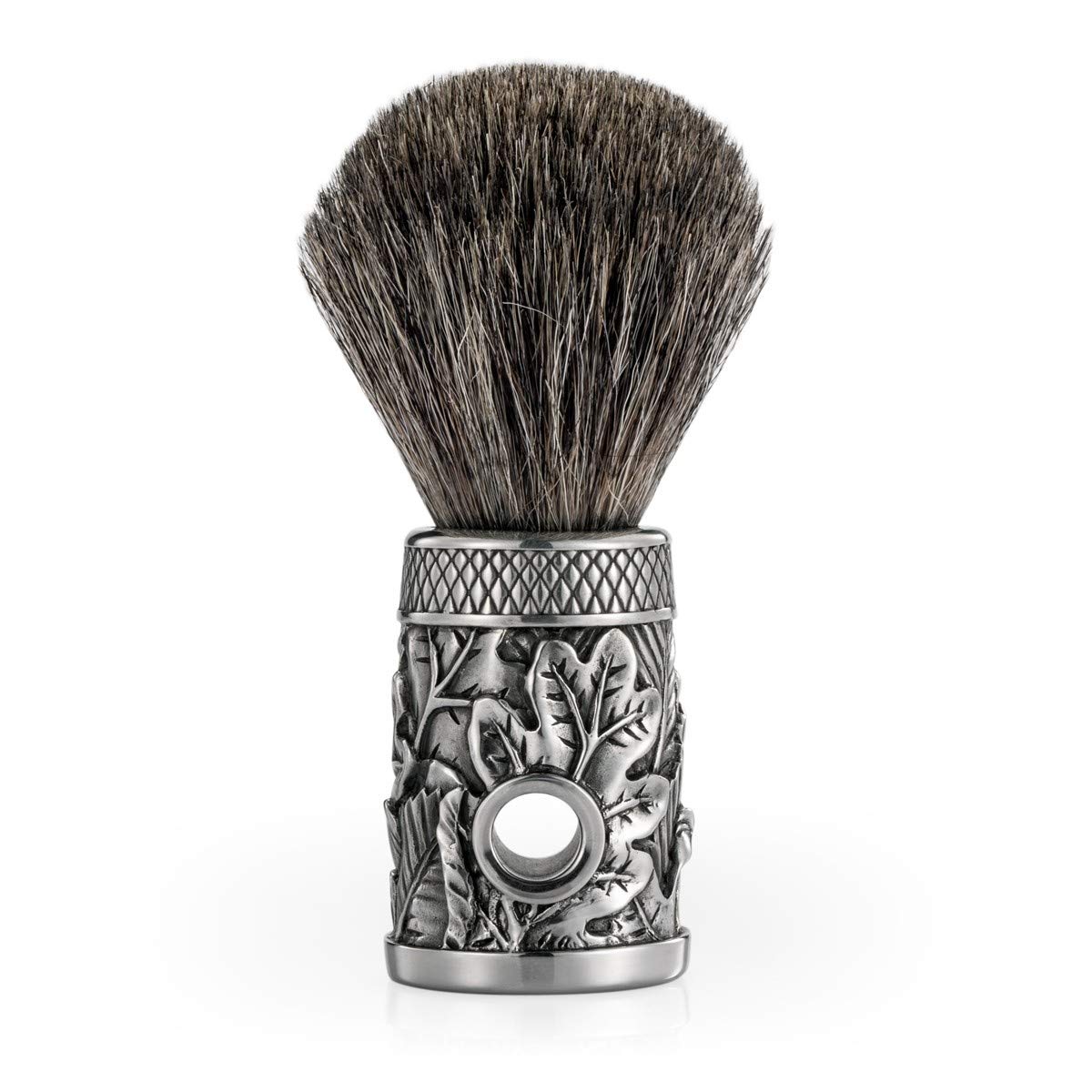 Royal Selangor Hand Finished Men's Accessories Collection Pewter Woodland Shaving Brush Gift Beauty and Personal Care Royal Selangor