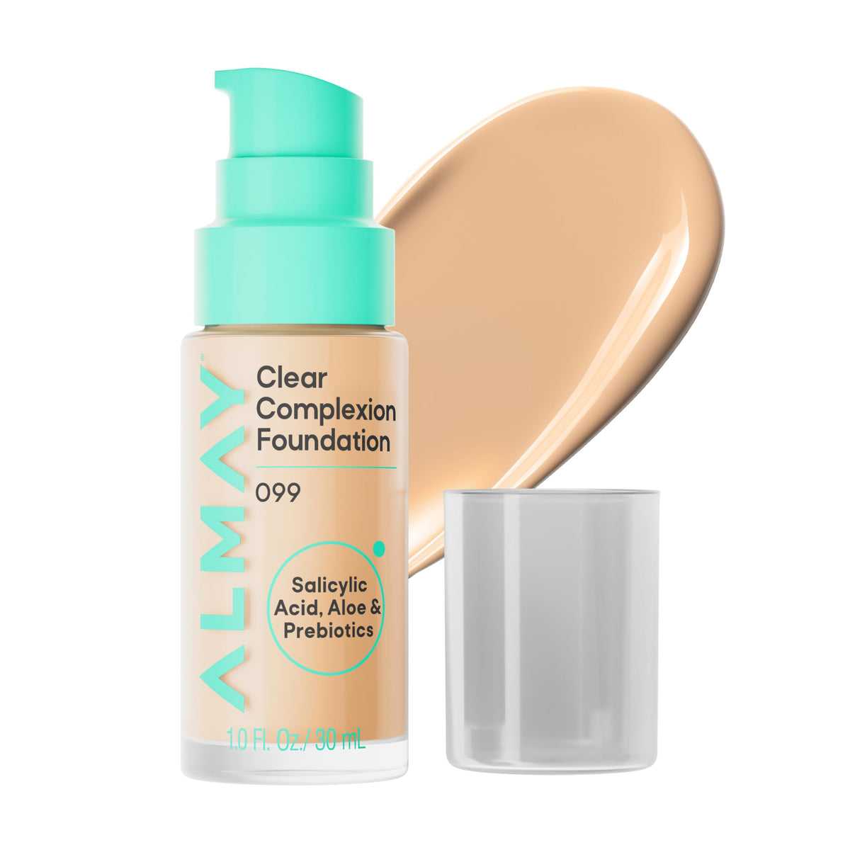 Almay Clear Complexion Foundation, 99, 1 fl oz