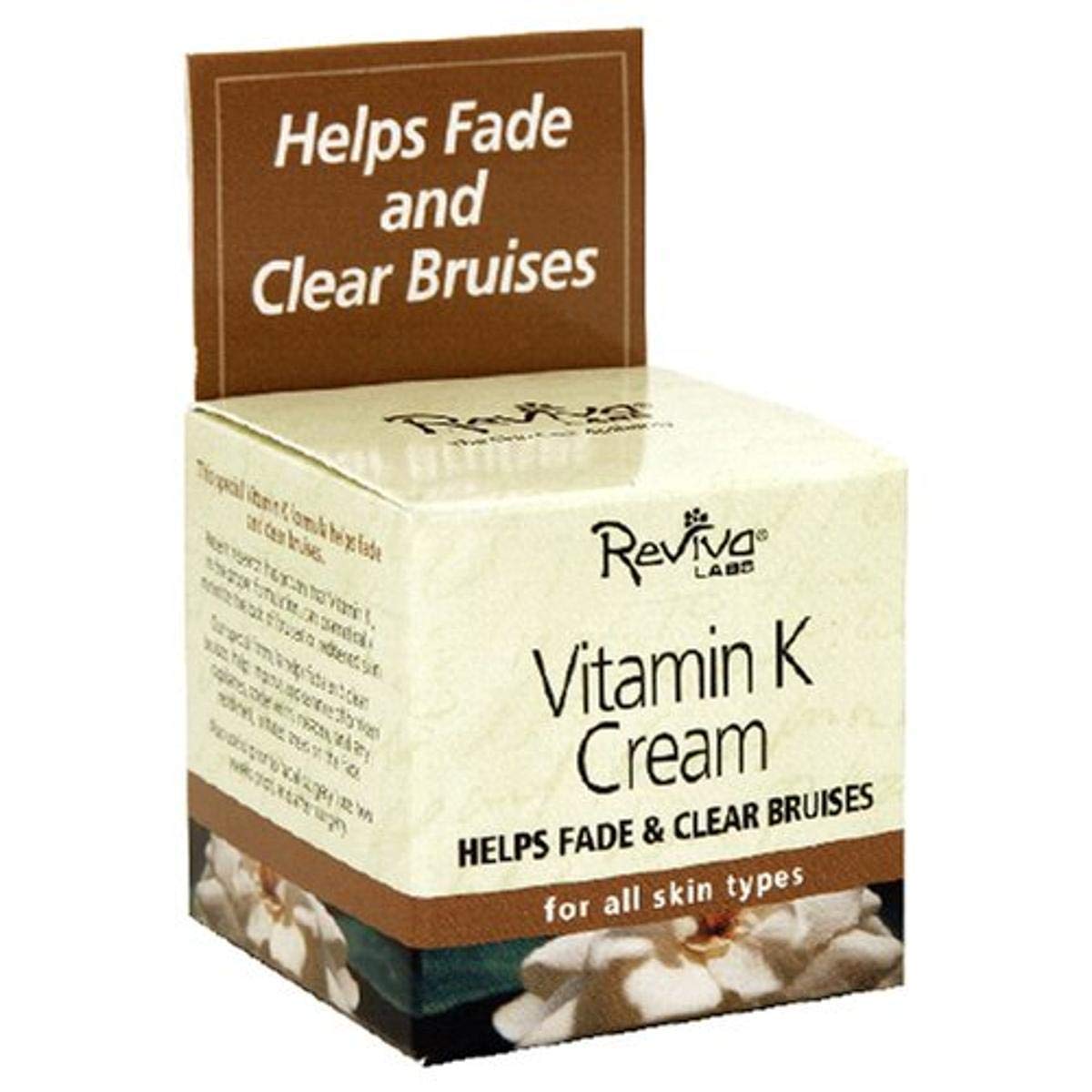 Reviva Labs Vitamin K Cream, For All Skin Types, 1.5 oz Beauty & Personal Care Reviva Labs