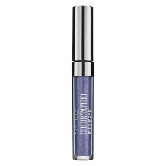 Maybelline New York Color Tattoo Eye Chrome Eyeshadow, Bold Sapphire, 0.11 fl. oz.