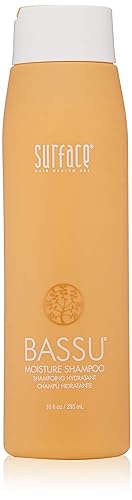 SURFACE Hair - Bassu Moisture Shampoo - Cleanses, Moisturizes, and Provides Sulfate Free Shine - 10 fl oz Beauty & Personal Care SURFACE