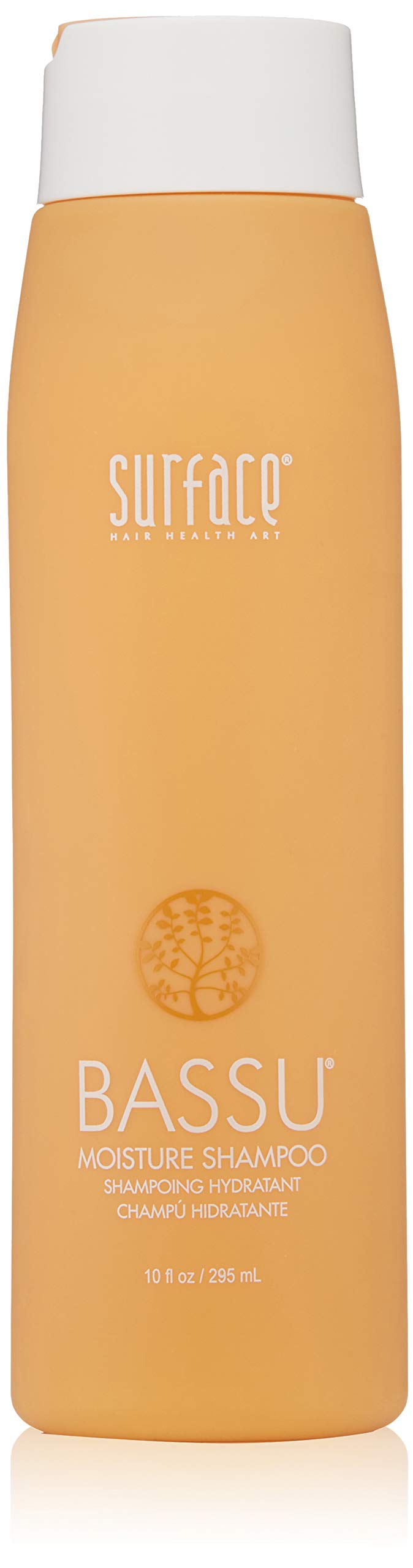 SURFACE Hair - Bassu Moisture Shampoo - Cleanses, Moisturizes, and Provides Sulfate Free Shine - 10 fl oz Beauty & Personal Care SURFACE