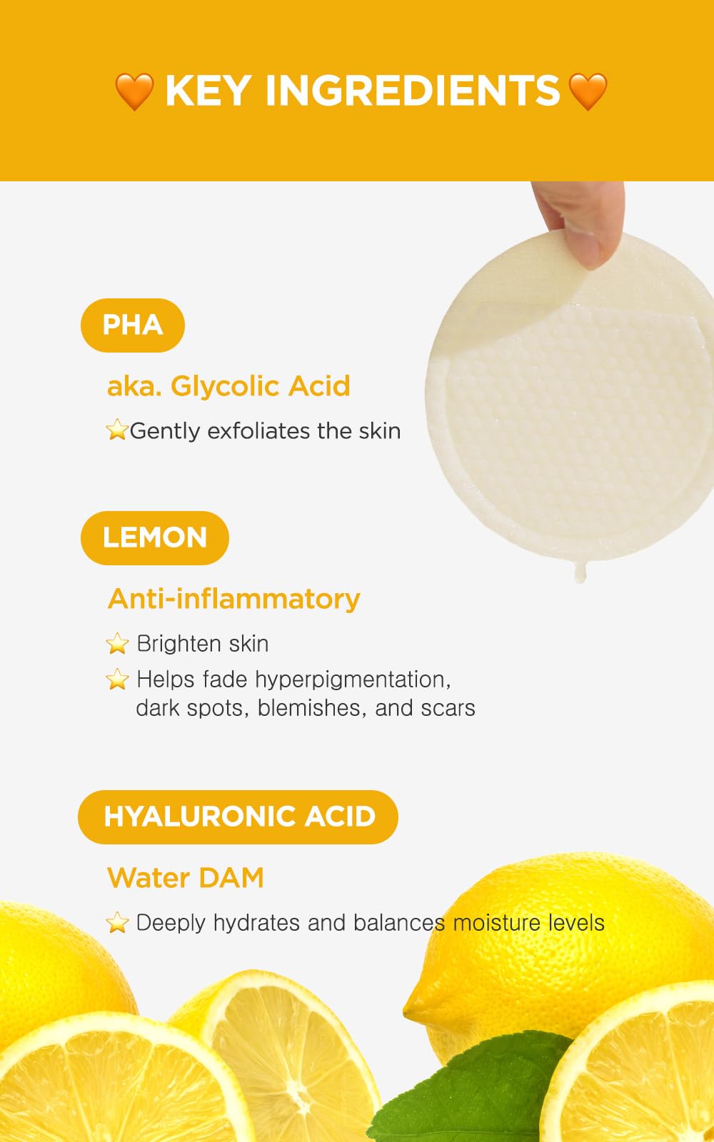 DERMALOGY by NEOGENLAB Bio-Peel Gauze Peeling Pads (Lemon, 30 pads) - Exfoliating & Brightening Peeling Pad with PHA & Lemon & Lemongrass - Korean Beauty & Personal Care DERMALOGY by NEOGENLAB