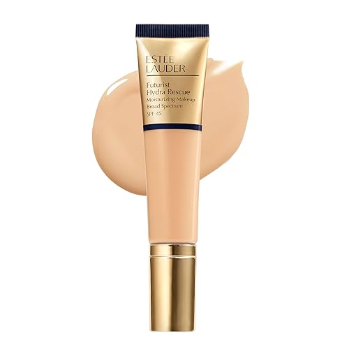 Estée Lauder Futurist Hydra Rescue Moisturizing Foundation Makeup SPF 45 for a 12-Hour Glow, 1.2 Fl Oz, 2W1 Dawn Beauty & Personal Care Estée Lauder