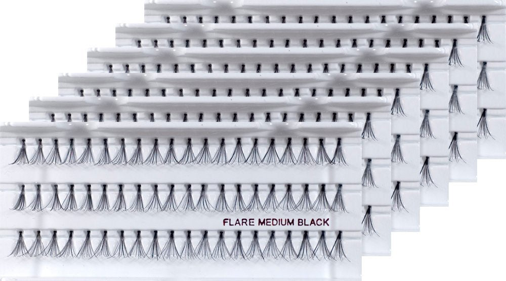 6packs Eyelashes - Flare Med by Christina Beauty & Personal Care Christina