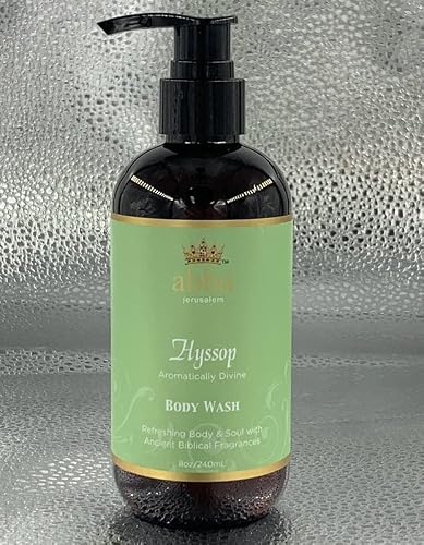 Body Wash - Hyssop (8 oz with pump) 1 pk Beauty & Personal Care Abba Oil