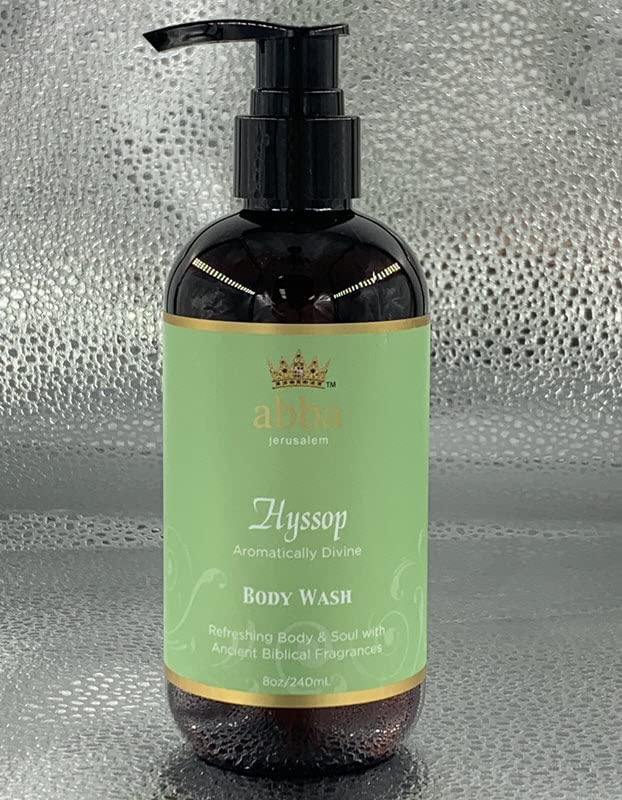 Body Wash - Hyssop (8 oz with pump) 1 pk Beauty & Personal Care Abba Oil