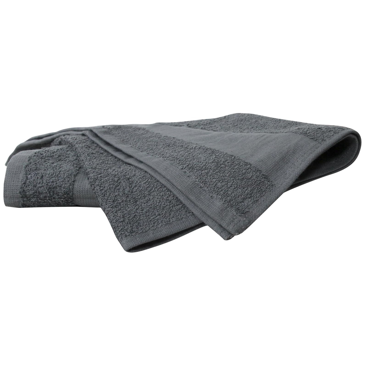 ForPro Premium Bleach Tough Salon Towels, 12ct, Cool Grey, 27" L x 16" W