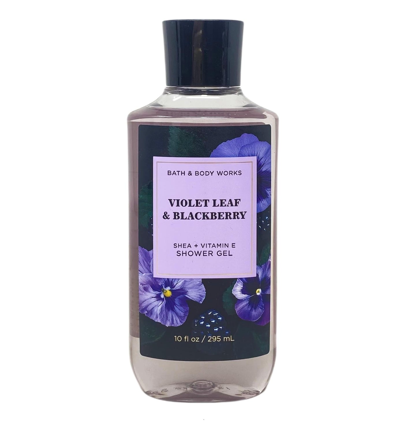 Bath & Body Works Violet Leaf & Blackberry 3 Piece Bundle - Body Cream - Shower Gel - Body Lotion - Full Size Beauty and Personal Care Bath & Body Works