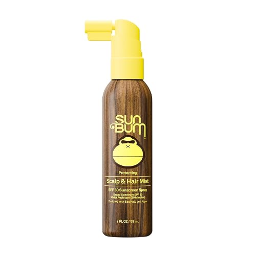 Sun Bum Original SPF 30 Sunscreen Scalp and Hair Mist - Hawaii Act 104 Compliant (Octinoxate & Oxybenzone) - Vegan - Broad Spectrum UVA/UVB Sunscreen Beauty & Personal Care Sun Bum