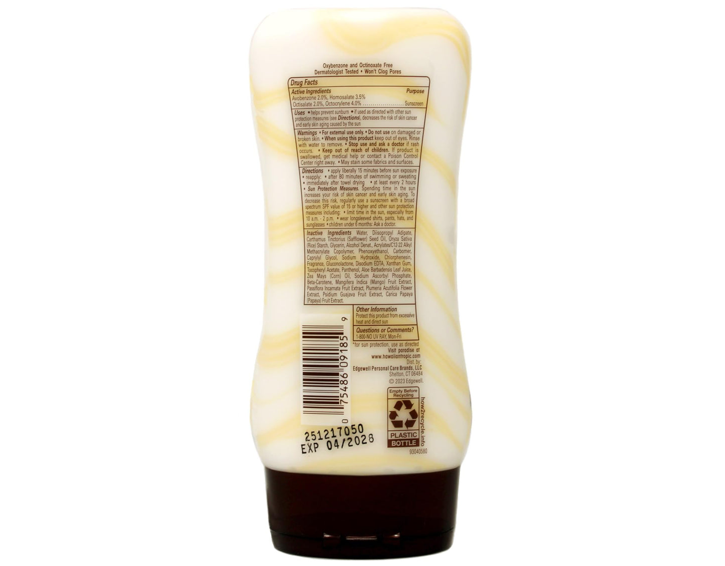 Hawaiian Tropic Sunscreen Silk Hydration Moisturizing Broad Spectrum Sun Care Sunscreen Lotion - SPF 30, 6 Ounce Beauty & Personal Care Hawaiian Tropic