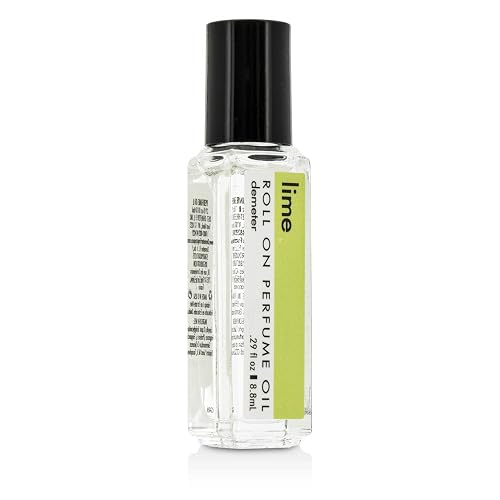 DEMETER Lime Roll On Perfume Oil, 0.33 Oz, Long-Lasting Beauty & Personal Care DEMETER