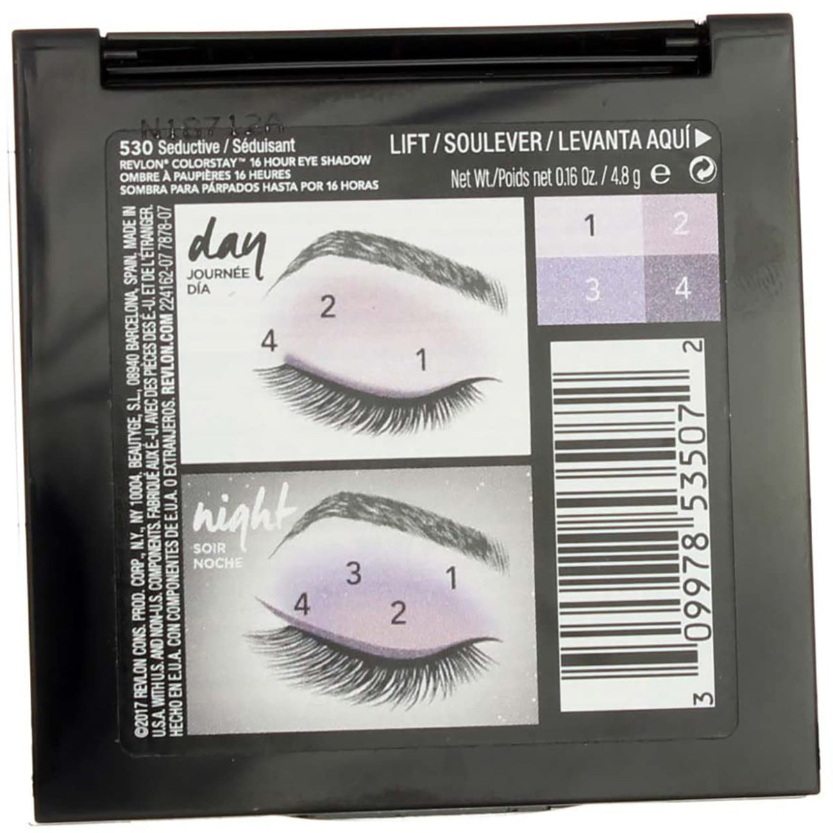 C/S Eye SHAD Quad Seductive Beauty & Personal Care REVLON