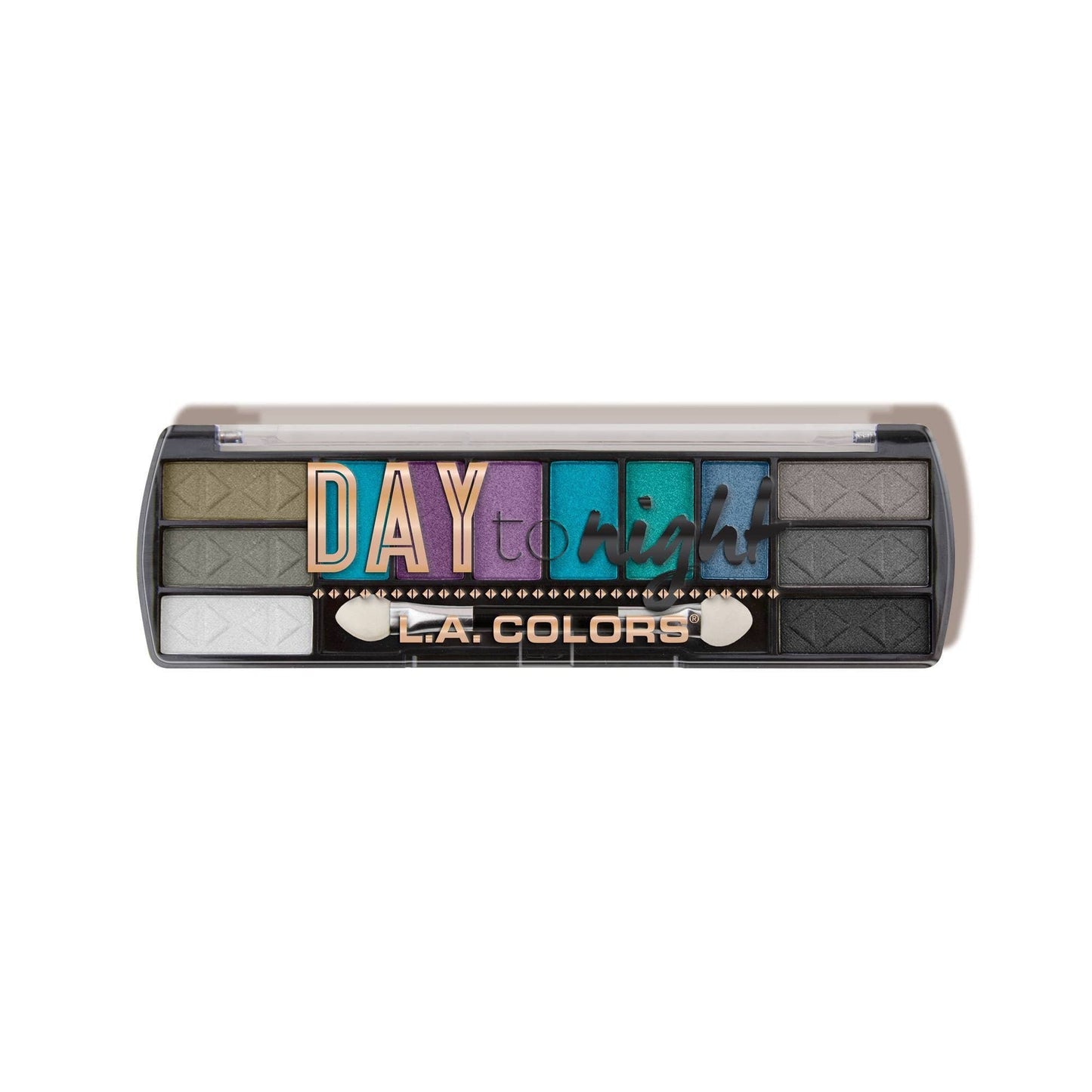 L.A. COLORS Day to Night 12 Color Eyeshadow, After Dark CES432 Beauty & Personal Care L.A. COLORS