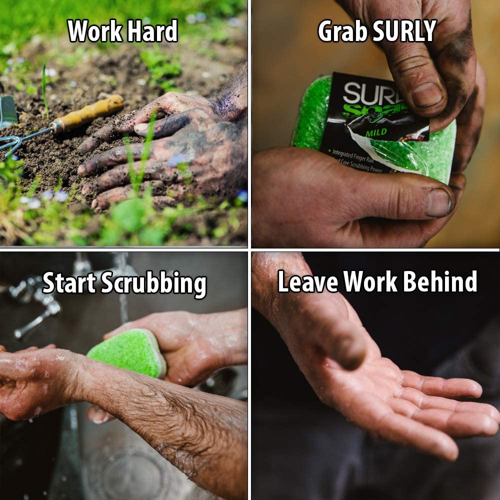 SURLY Soap SS003 Bar Soap With Attitude, Mild, Single Bar Beauty & Personal Care SURLY Soap