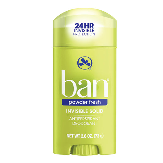 Ban Invisible Solid Antiperspirant and Deodorant for Women and Men, Sweet Simplicity Scent, 2.6 Oz. Beauty and Personal Care Ban