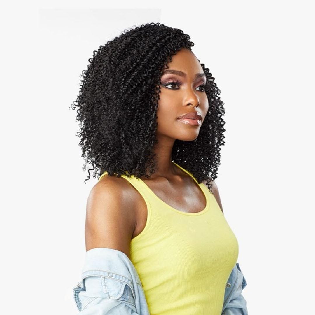 Sensationnel Curls Kinksandco Clip in-Game Changer 10 Inch,4 MEDBROWN