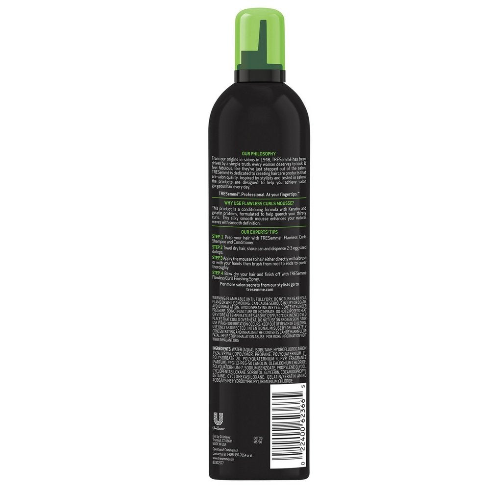 TRESemmé Flawless Curls Mousse, Extra Hold - 10.5 oz (Pack of 6) Beauty & Personal Care TRESemmé