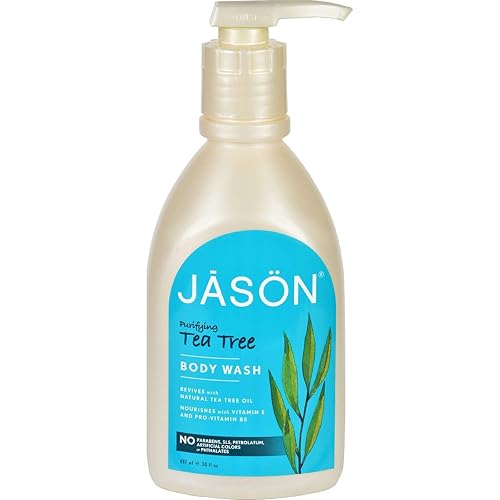 2 Packs of Jason Body Wash Pure Natural Purifying Tea Tree - 30 Fl Oz Beauty & Personal Care MarvelsAura