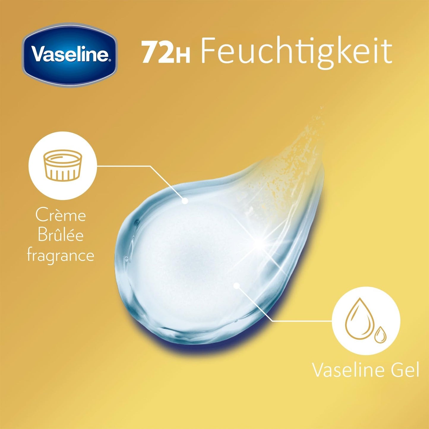 Vaseline Lip Balm for Instantly Soft Smooth Lips Crème Brûlée Lip Balm Locks In Moisture to Improve Hydration 0.25 oz Beauty & Personal Care Vaseline